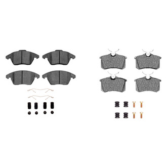 R1 Concepts® - Ceramic Front and Rear Brake Pad Set