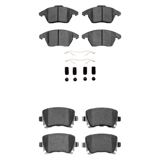 R1 Concepts® - Ceramic Front and Rear Brake Pad Set