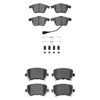 R1 Concepts® - Ceramic Front and Rear Brake Pad Set