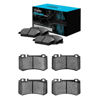 R1 Concepts® - Ceramic Front and Rear Brake Pad Set