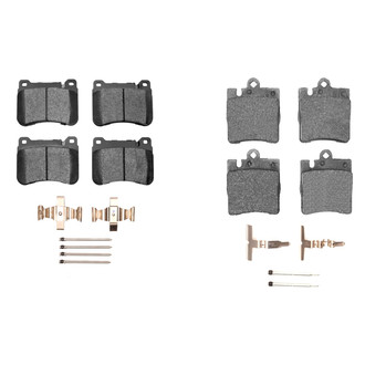 R1 Concepts® - Ceramic Front and Rear Brake Pad Set