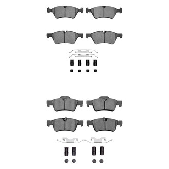 R1 Concepts® - Ceramic Front and Rear Brake Pad Set