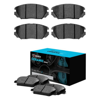 R1 Concepts® - Ceramic Front and Rear Brake Pad Set