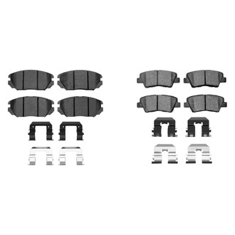 R1 Concepts® - Ceramic Front and Rear Brake Pad Set
