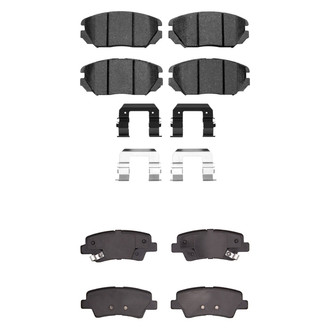 R1 Concepts® - Ceramic Front and Rear Brake Pad Set