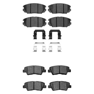 R1 Concepts® - Ceramic Front and Rear Brake Pad Set