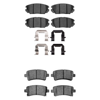 R1 Concepts® - Ceramic Front and Rear Brake Pad Set