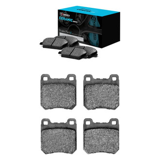 R1 Concepts® - Ceramic Front and Rear Brake Pad Set