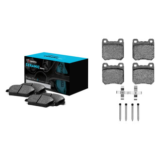 R1 Concepts® - Ceramic Front and Rear Brake Pad Set