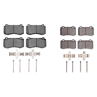 R1 Concepts® - Ceramic Front and Rear Brake Pad Set