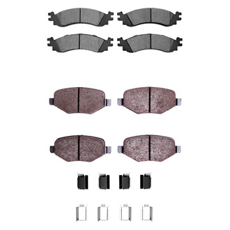 R1 Concepts® - Ceramic Front and Rear Brake Pad Set
