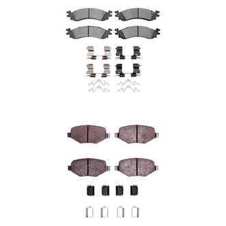 R1 Concepts® - Ceramic Front and Rear Brake Pad Set