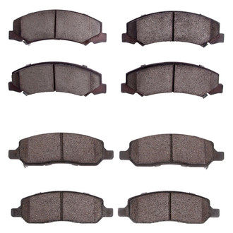 R1 Concepts® - Ceramic Front and Rear Brake Pad Set