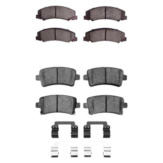 R1 Concepts® - Ceramic Front and Rear Brake Pad Set