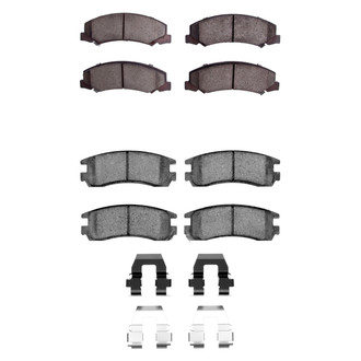 R1 Concepts® - Ceramic Front and Rear Brake Pad Set