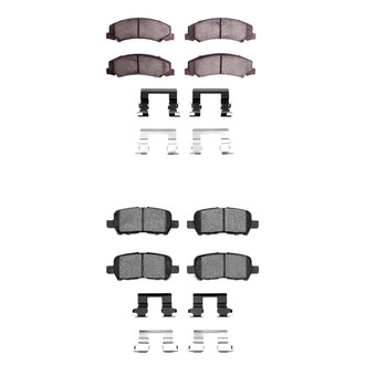 R1 Concepts® - Ceramic Front and Rear Brake Pad Set