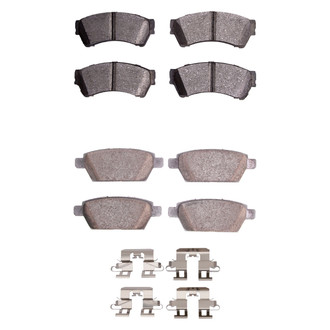 R1 Concepts® - Ceramic Front and Rear Brake Pad Set