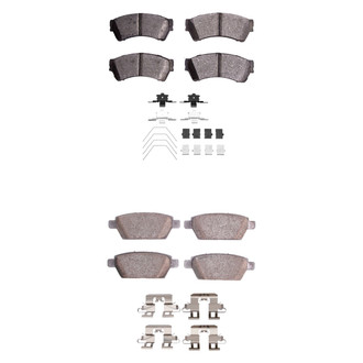 R1 Concepts® - Ceramic Front and Rear Brake Pad Set