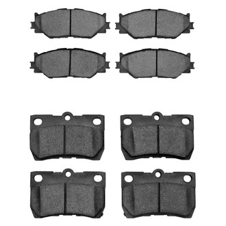 R1 Concepts® - Ceramic Front and Rear Brake Pad Set