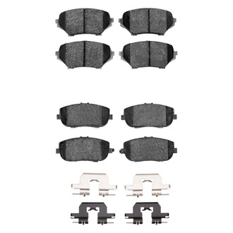 R1 Concepts® - Ceramic Front and Rear Brake Pad Set