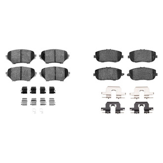 R1 Concepts® - Ceramic Front and Rear Brake Pad Set