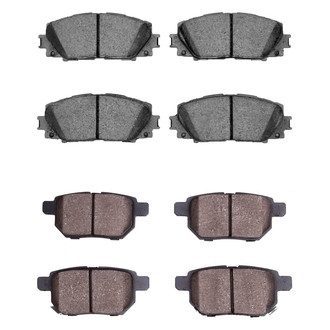 R1 Concepts® - Ceramic Front and Rear Brake Pad Set