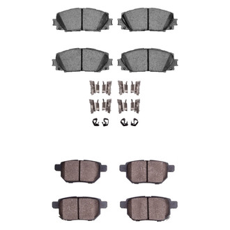 R1 Concepts® - Ceramic Front and Rear Brake Pad Set