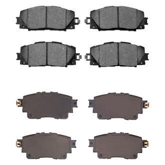 R1 Concepts® - Ceramic Front and Rear Brake Pad Set