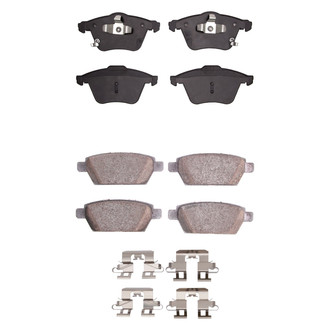 R1 Concepts® - Ceramic Front and Rear Brake Pad Set