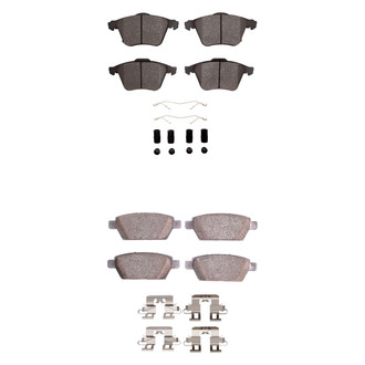 R1 Concepts® - Ceramic Front and Rear Brake Pad Set