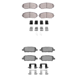 R1 Concepts® - Ceramic Front and Rear Brake Pad Set