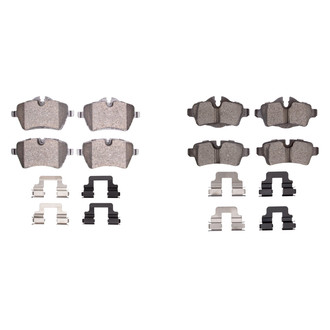 R1 Concepts® - Ceramic Front and Rear Brake Pad Set
