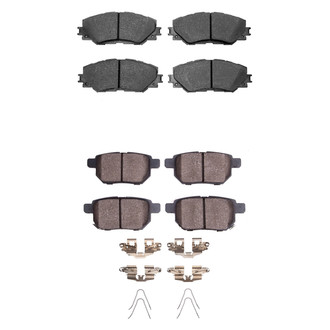 R1 Concepts® - Ceramic Front and Rear Brake Pad Set