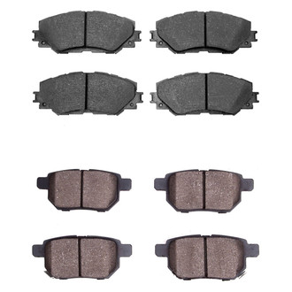 R1 Concepts® - Ceramic Front and Rear Brake Pad Set