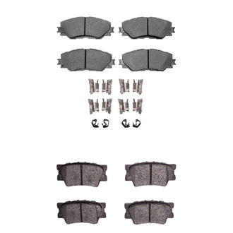 R1 Concepts® - Ceramic Front and Rear Brake Pad Set