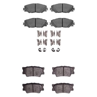 R1 Concepts® - Ceramic Front and Rear Brake Pad Set