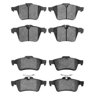 R1 Concepts® - Ceramic Front and Rear Brake Pad Set