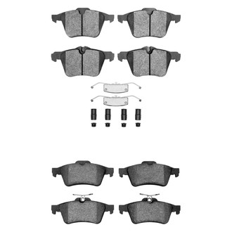 R1 Concepts® - Ceramic Front and Rear Brake Pad Set