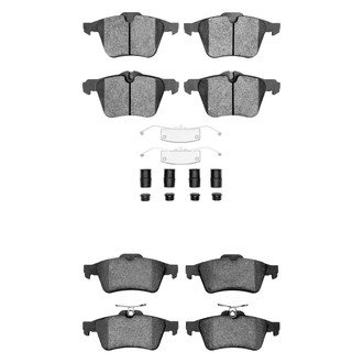 R1 Concepts® - Ceramic Front and Rear Brake Pad Set