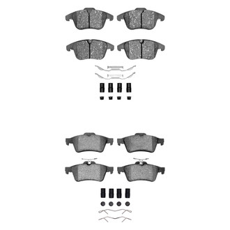 R1 Concepts® - Ceramic Front and Rear Brake Pad Set