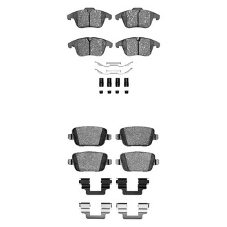 R1 Concepts® - Ceramic Front and Rear Brake Pad Set