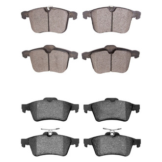 R1 Concepts® - Ceramic Front and Rear Brake Pad Set