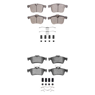 R1 Concepts® - Ceramic Front and Rear Brake Pad Set