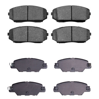R1 Concepts® - Ceramic Front and Rear Brake Pad Set