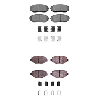 R1 Concepts® - Ceramic Front and Rear Brake Pad Set