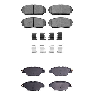 R1 Concepts® - Ceramic Front and Rear Brake Pad Set