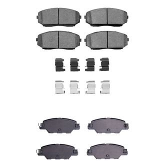 R1 Concepts® - Ceramic Front and Rear Brake Pad Set