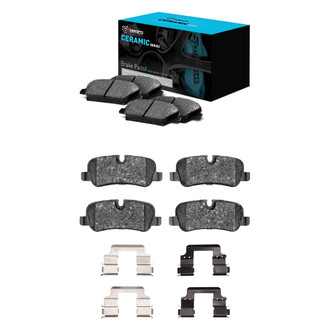 R1 Concepts® - Ceramic Front and Rear Brake Pad Set