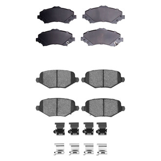 R1 Concepts® - Ceramic Front and Rear Brake Pad Set