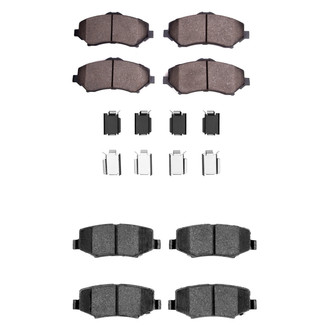 R1 Concepts® - Ceramic Front and Rear Brake Pad Set